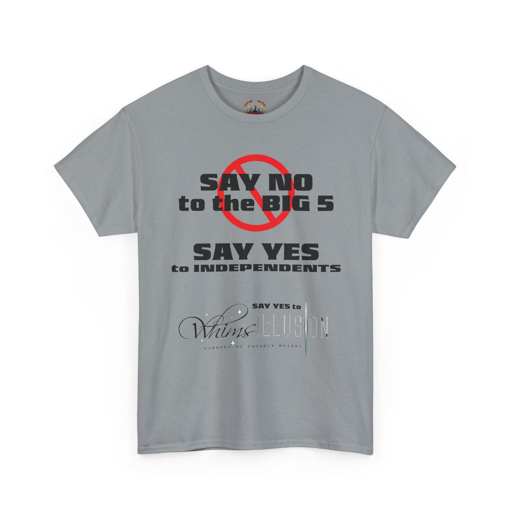 Say No Say Yes Whimsillusion Unisex Heavy Cotton Tee
