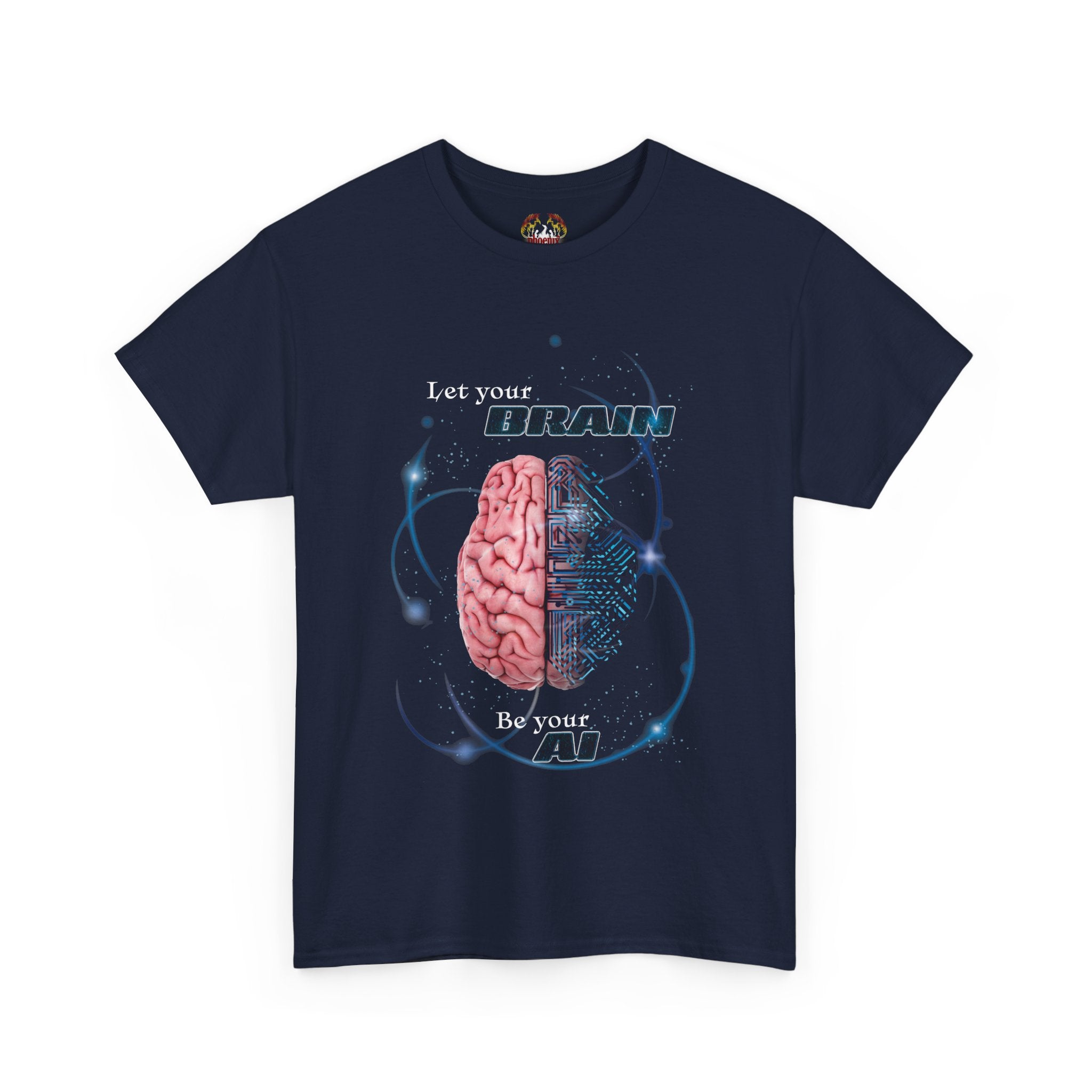 Let Your Brain be Your AI Unisex T-Shirt