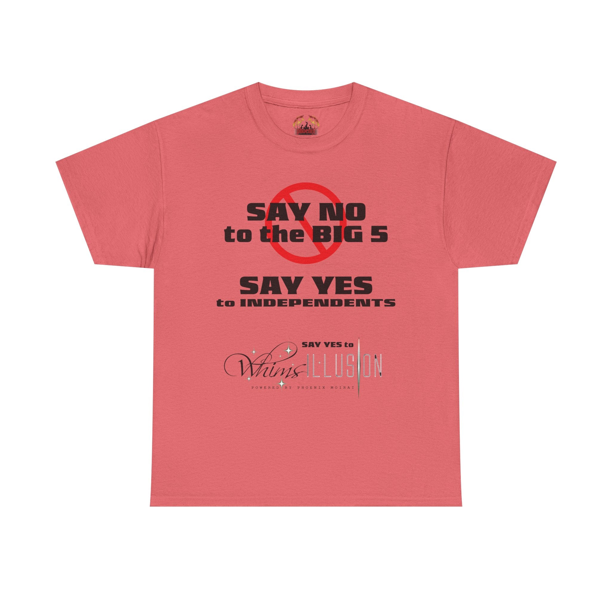 Say No Say Yes Whimsillusion Unisex Heavy Cotton Tee