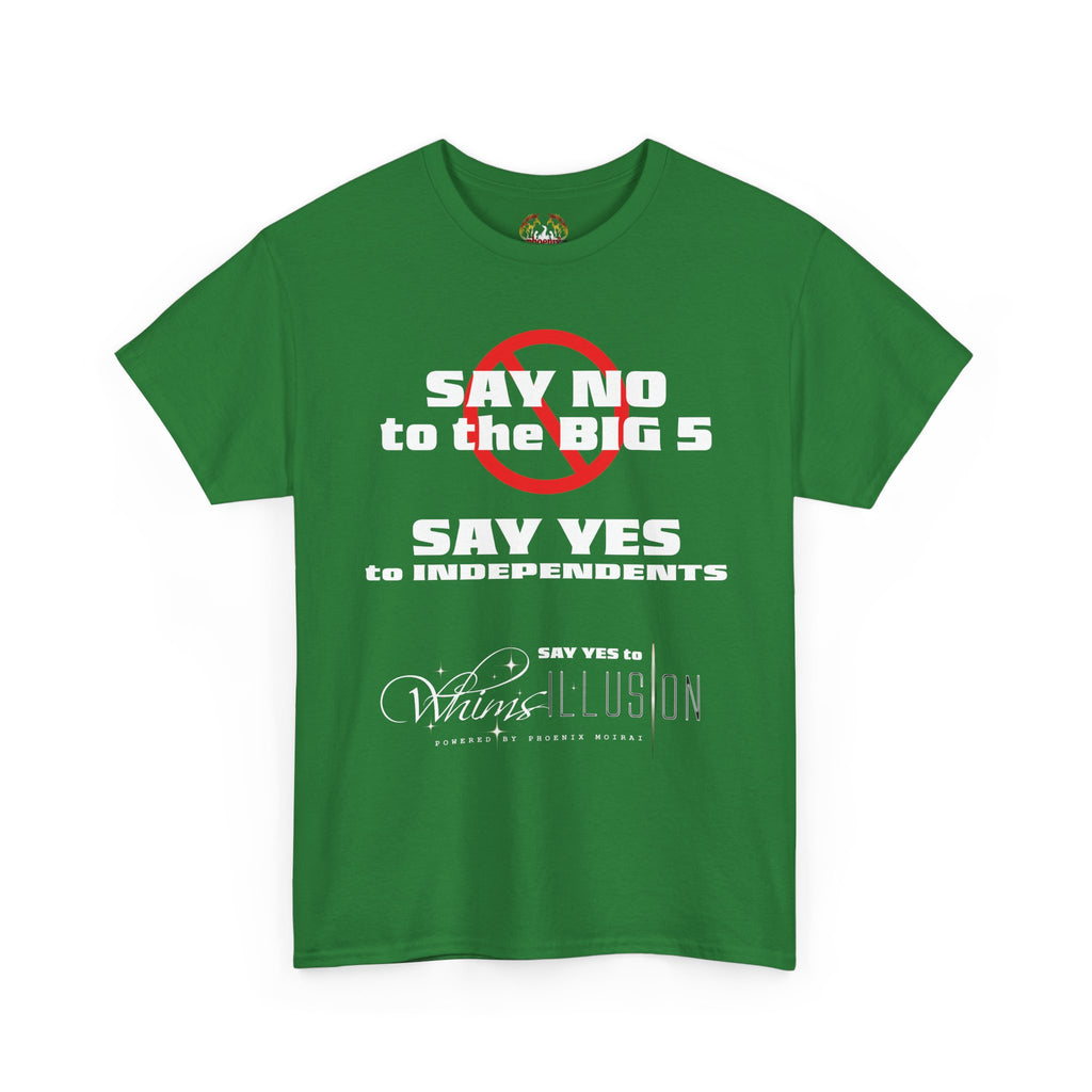 Say No Say Yes Whimsillusion Unisex Heavy Cotton Tee