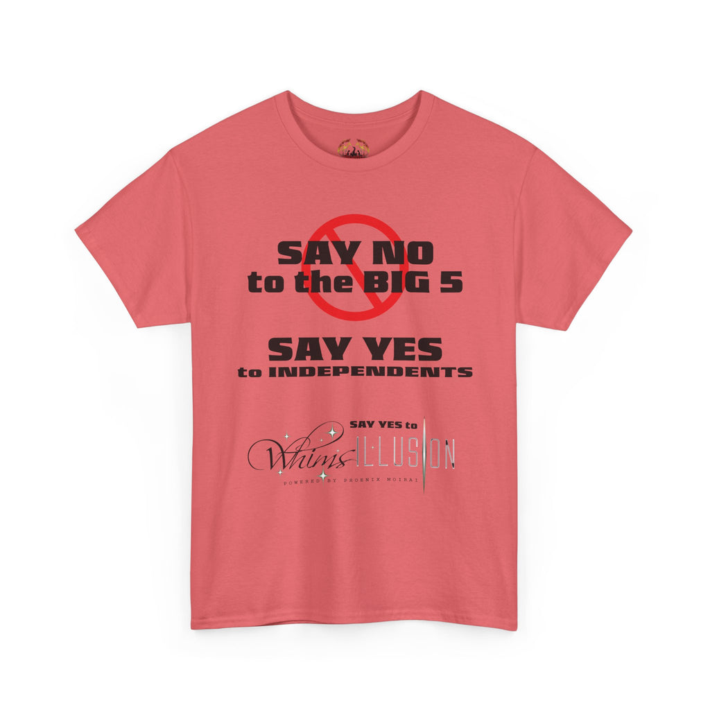 Say No Say Yes Whimsillusion Unisex Heavy Cotton Tee