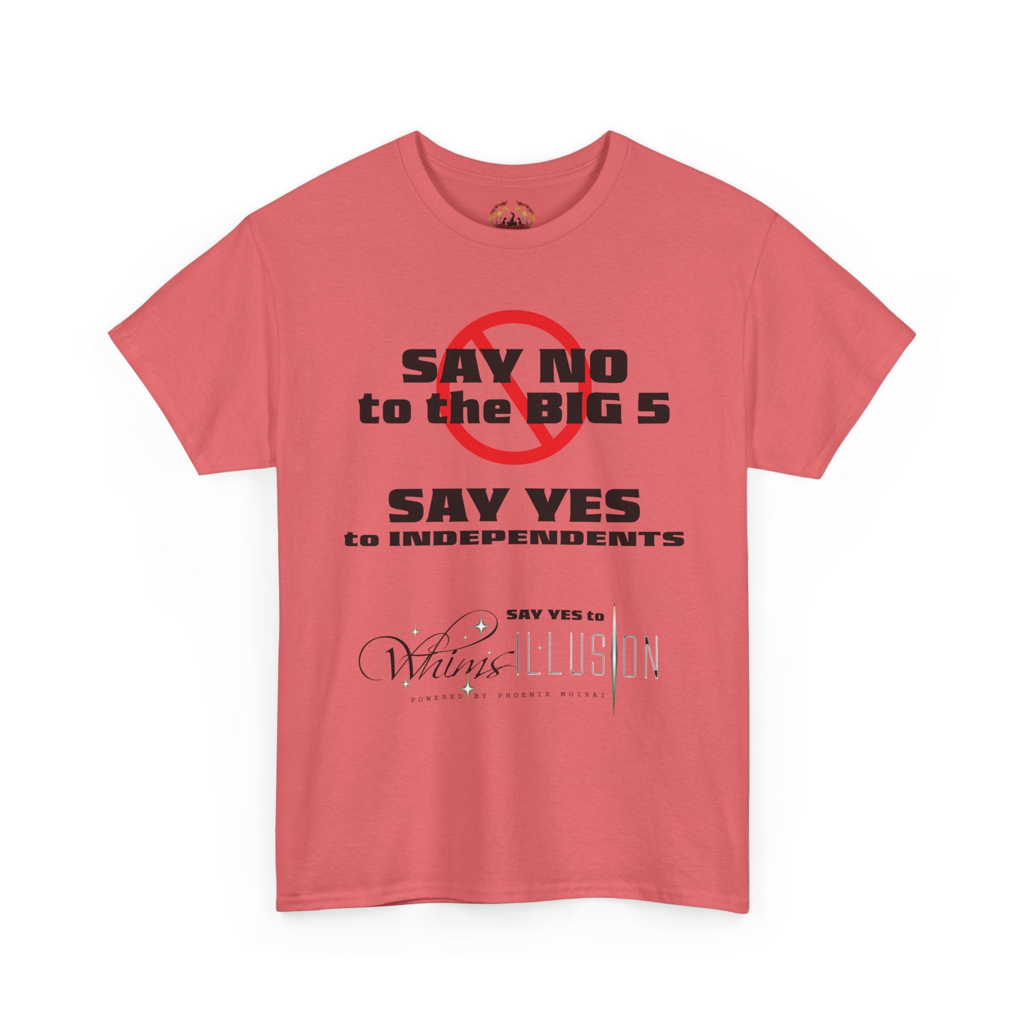Say No Say Yes Whimsillusion Unisex Heavy Cotton Tee