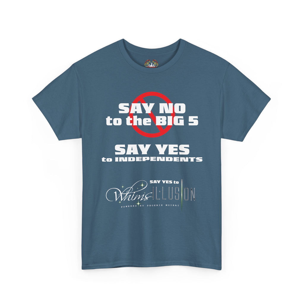 Say No Say Yes Whimsillusion Unisex Heavy Cotton Tee