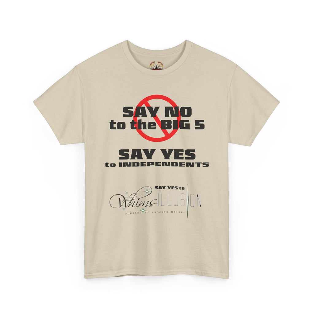 Say No Say Yes Whimsillusion Unisex Heavy Cotton Tee