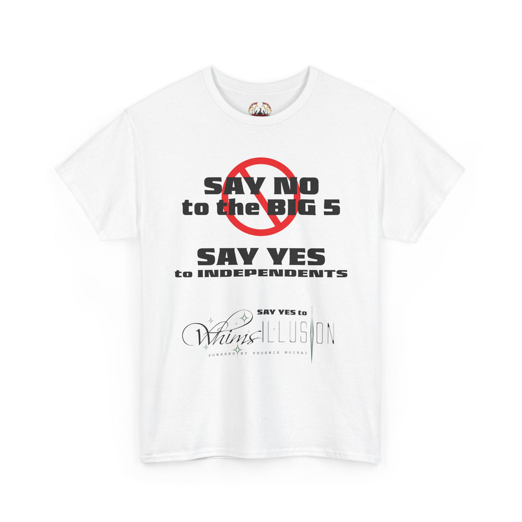 Say No Say Yes Whimsillusion Unisex Heavy Cotton Tee