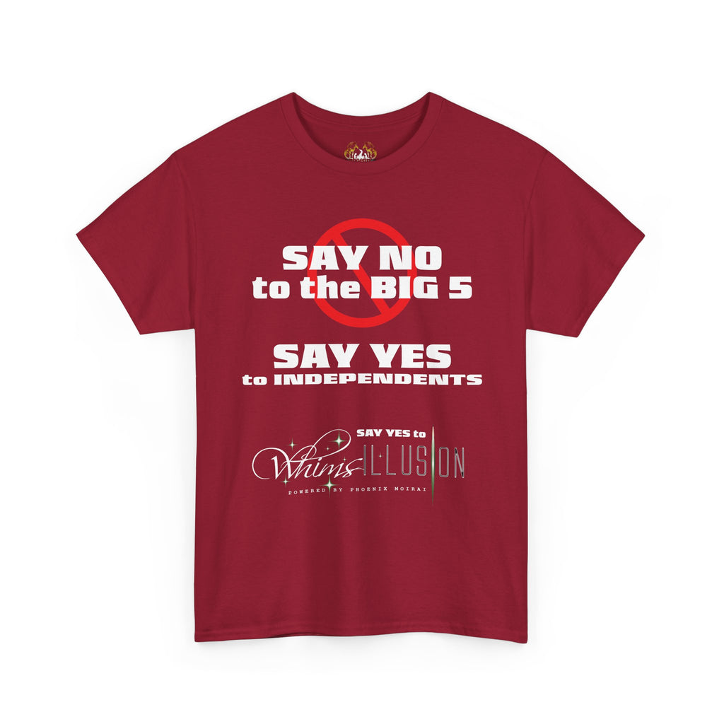 Say No Say Yes Whimsillusion Unisex Heavy Cotton Tee