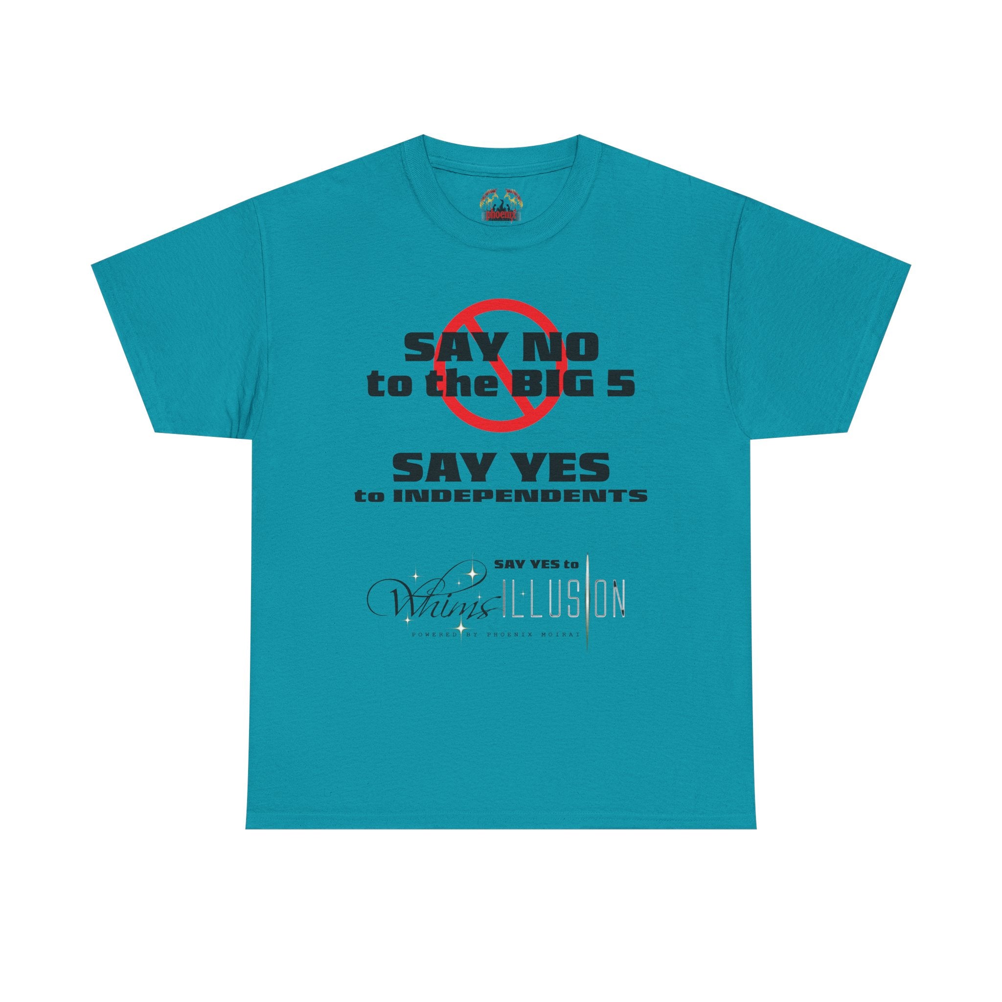 Say No Say Yes Whimsillusion Unisex Heavy Cotton Tee