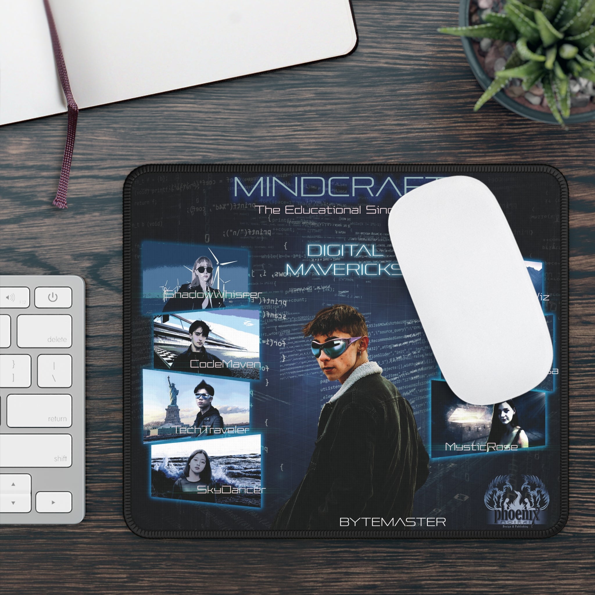 MIndCraft–The Educational Singularity Digital Mavericks Gaming Mouse Pad