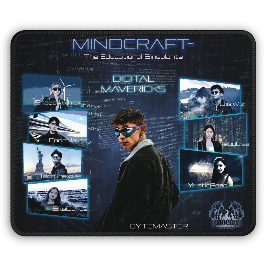 MIndCraft–The Educational Singularity Digital Mavericks Gaming Mouse Pad
