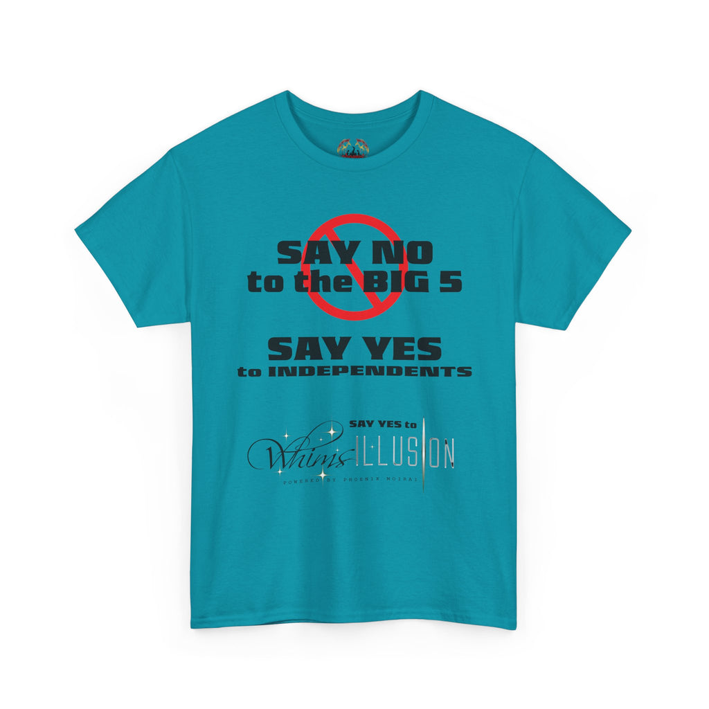 Say No Say Yes Whimsillusion Unisex Heavy Cotton Tee