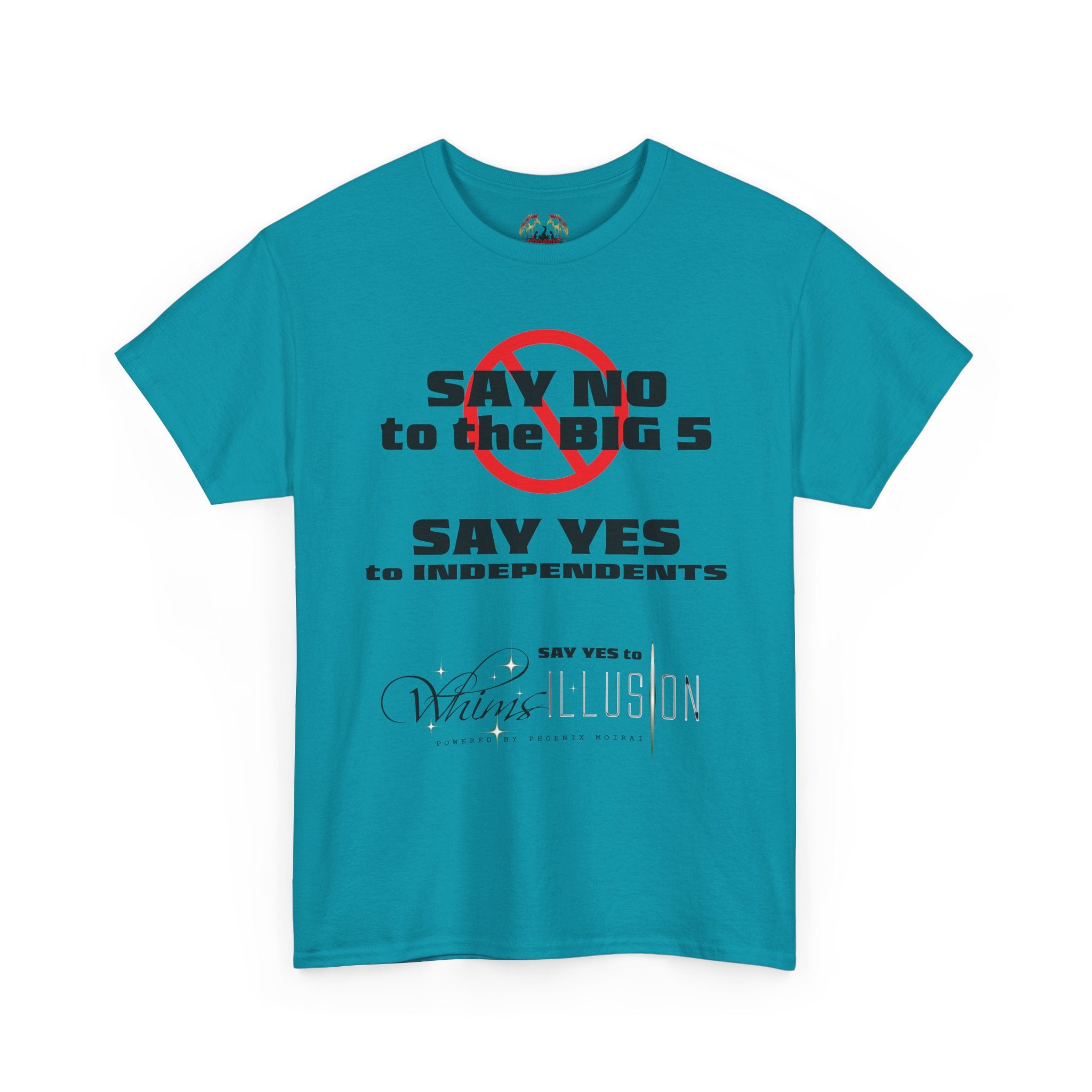 Say No Say Yes Whimsillusion Unisex Heavy Cotton Tee