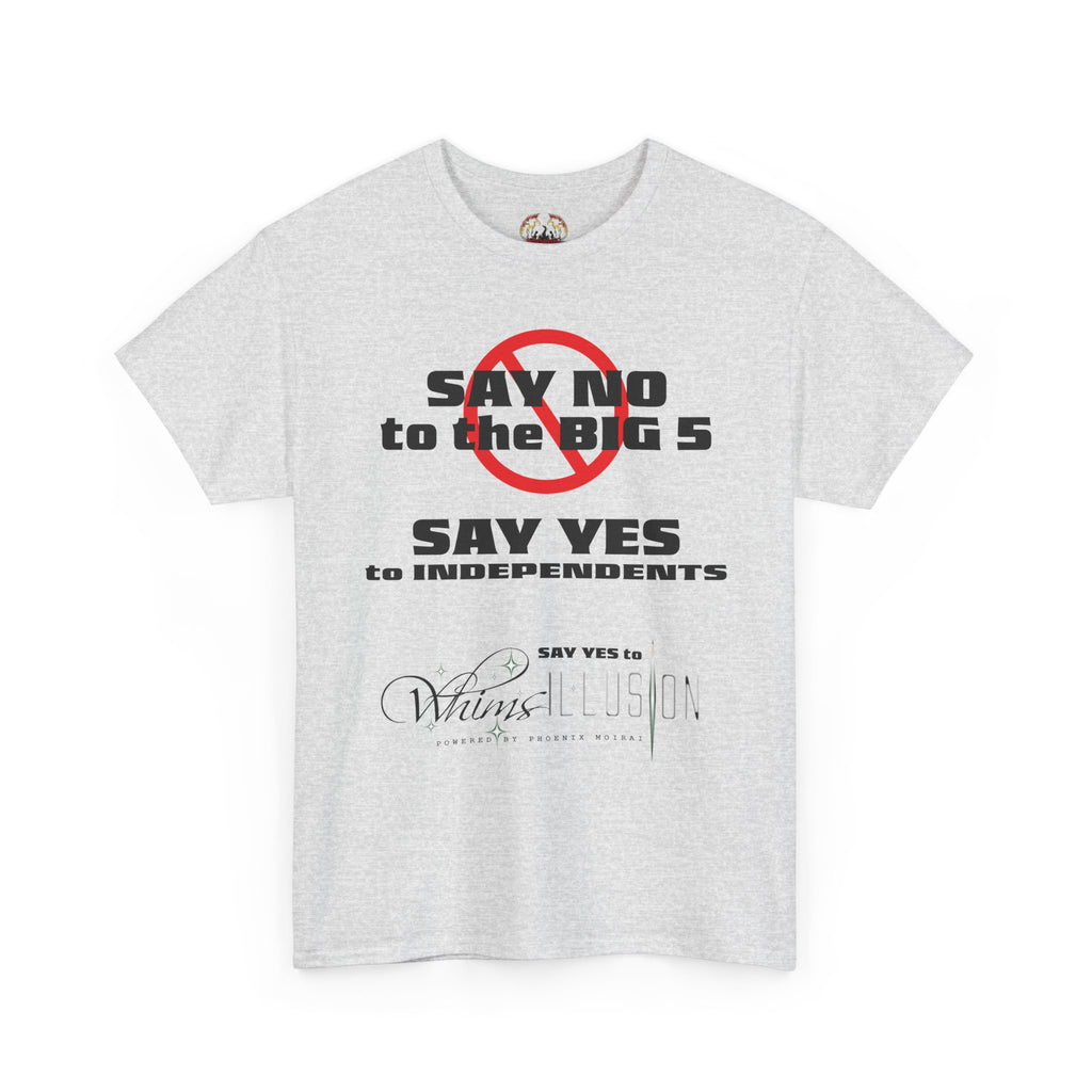 Say No Say Yes Whimsillusion Unisex Heavy Cotton Tee